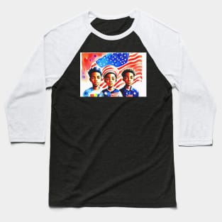 YOUNG AMERICANS 14 Baseball T-Shirt